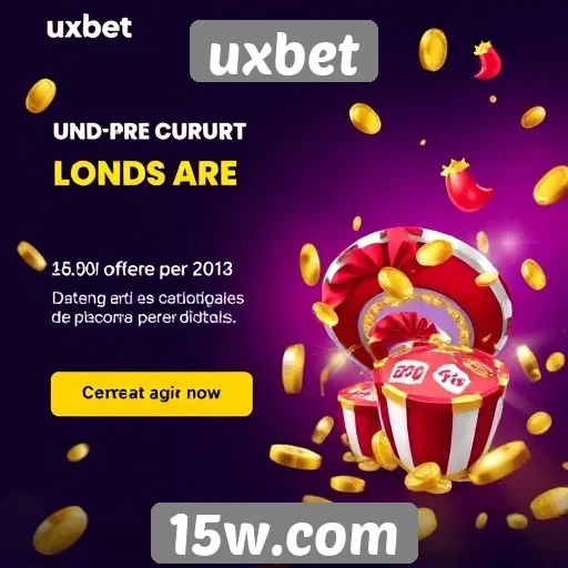 Ofertas promocionais disponíveis na plataforma uxbet